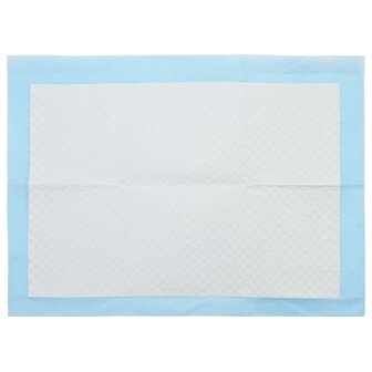 Niet-geweven stof huisdier trainingspad 400 pcs Blauw en Wit 9