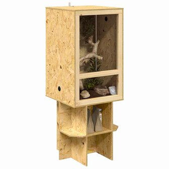 Terrarium Bruin 50 x 50 x 130 cm OSB 3