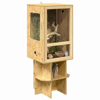 Terrarium Bruin 50 x 50 x 130 cm OSB 3