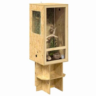 Terrarium Bruin 50 x 50 x 130 cm OSB 3