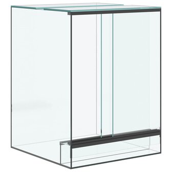 Terrarium met opslag Doorzichtig 30 x 30 x 40 cm Glas 2