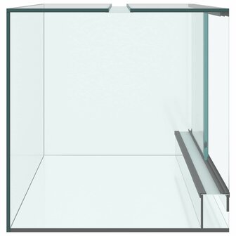 Terrarium met opslag Doorzichtig 60 x 40 x 40 cm Glas 6