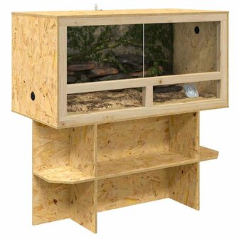 Terrariumbasis Bruin 100 x 50 x 50 cm OSB 3