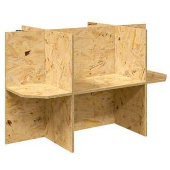 Terrariumbasis Bruin 80 x 50 x 50 cm OSB 2