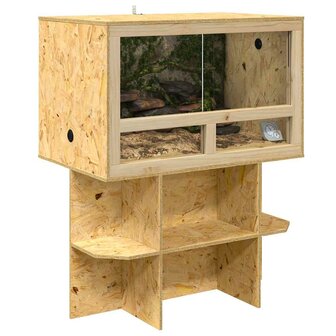 Terrariumbasis Bruin 80 x 50 x 50 cm OSB 3