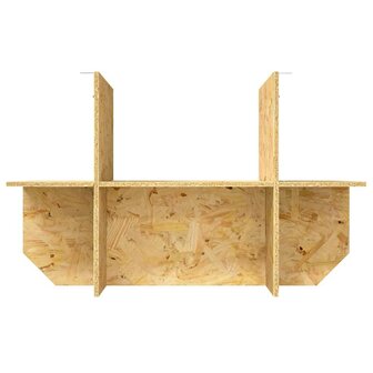 Terrariumbasis Bruin 80 x 50 x 50 cm OSB 8