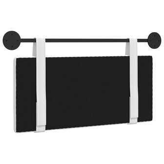Hangend Hoofdeinde Wandgemonteerd Effen Wit 90 x 55 x 5 cm Stof 7