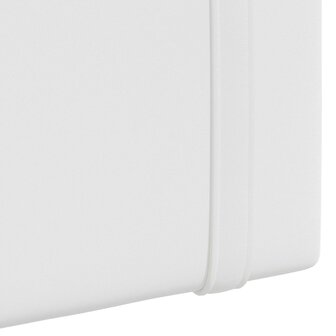 Hangend Hoofdeinde Wandgemonteerd Effen Wit 90 x 55 x 5 cm Stof 8