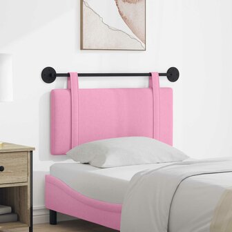 Hangend Hoofdeinde Wandgemonteerd Roze 90 x 55 x 5 cm Stof 1