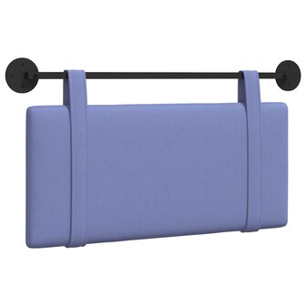 Hangend Hoofdeinde Effen Jeans Blauw 90 x 55 x 5 cm Stof 2