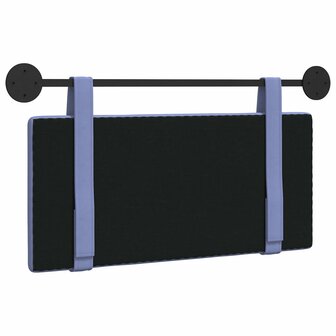 Hangend Hoofdeinde Effen Jeans Blauw 90 x 55 x 5 cm Stof 7