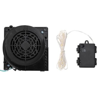 Sneeuwpop opblaasbaar met LED&amp;apos;s 300 cm 8