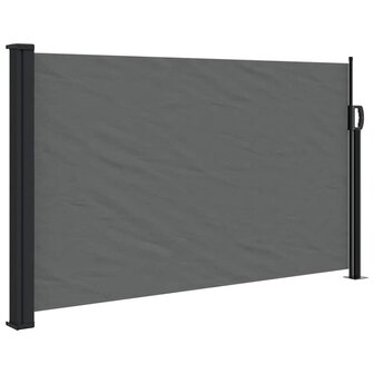 Uitschuifbare zijluifel antraciet 117x300 cm 2