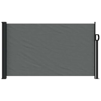 Uitschuifbare zijluifel antraciet 120x500 cm 3