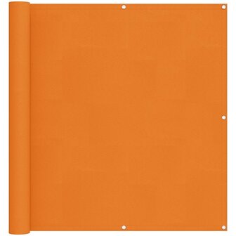 Balkon Scherm Oranje 110 x 200 cm Oxford Stof 2