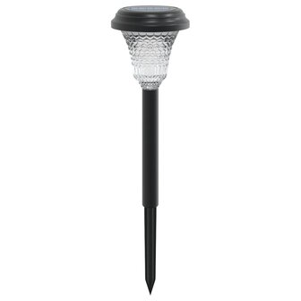 Tuinpadverlichting 12 st solar met grondpennen wit 5