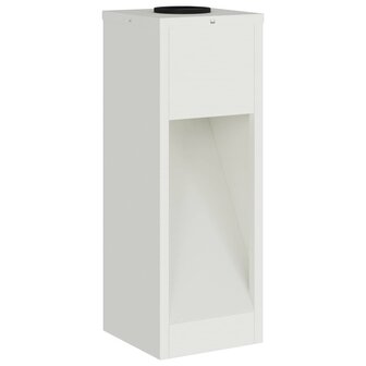 Zonne LED Padverlichting 2 pcs Wit Koudgewalst staal 4