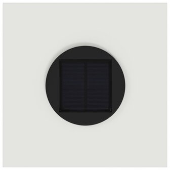 Zonne LED Padverlichting 2 pcs Wit Koudgewalst staal 9