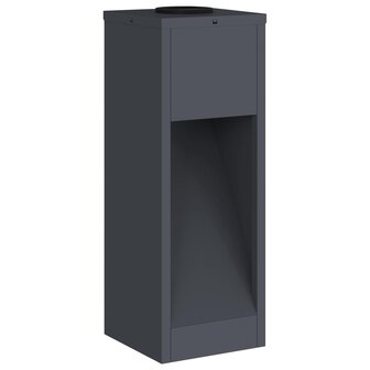 Zonne LED Padverlichting 2 pcs Antraciet Koudgewalst staal 4