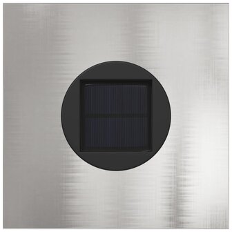 Solar LED Padverlichting 2 pcs Zilver Roestvrij staal 7