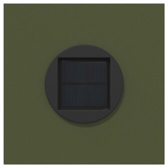 Solar LED Padverlichting 2 pcs Olijf Groen Koudgewalst staal 7