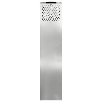 Solar LED Padverlichting 2 pcs Zilver Gegalvaniseerd 6