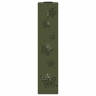 Solar LED Padverlichting 2 pcs Olijf Groen Koudgewalst staal 6