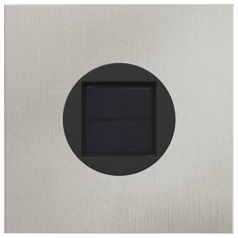 Solar LED Padverlichting 2 pcs Zilver Roestvrij staal 7