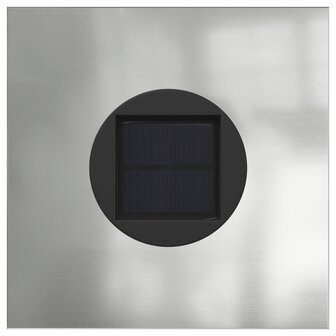 Solar LED Padverlichting 2 pcs Zilver Gegalvaniseerd staal 7