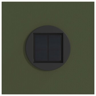 Solar LED Padverlichting 2 pcs Olijf Groen Koudgewalst staal 7