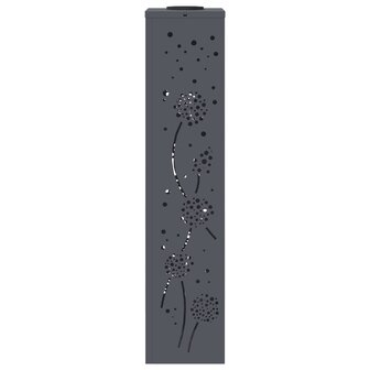 Solar LED Padverlichting 2 pcs Antraciet Koudgewalst staal 6