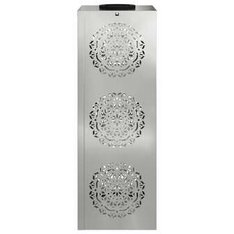 Solar LED Padverlichting 2 pcs Zilver Gegalvaniseerd staal 6