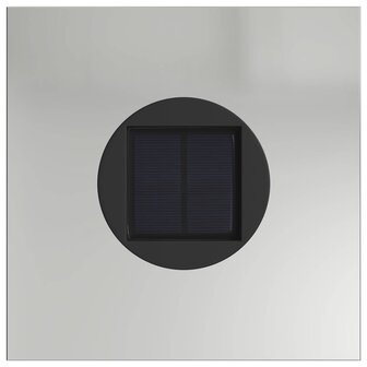 Solar LED Padverlichting 2 pcs Zilver Gegalvaniseerd staal 7