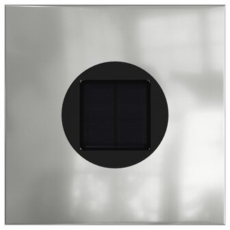 Solar LED Padverlichting 2 pcs Zilver Gegalvaniseerd staal 7
