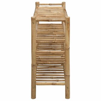 Schoenenrek met plank met opslag Naturel 68 x 28 x 63 cm Bamboe 5