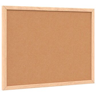 Prikbord met massief grenenhouten frame 40x30 cm 5