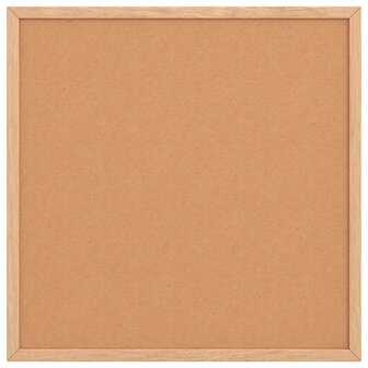 Prikbord met massief grenenhouten frame 40x40 cm 3