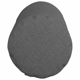 Bolster Kussens 2 stuks Donkergrijs &Oslash; 15 x 40 cm Stof 7