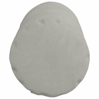 Bolster Kussens 2 stuks Lichtgrijs &Oslash; 15 x 40 cm Microvezel Stof 7