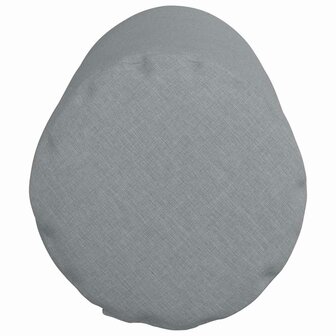 Bolster Kussens 2 stuks Lichtgrijs &Oslash; 25 x 70 cm Stof 7