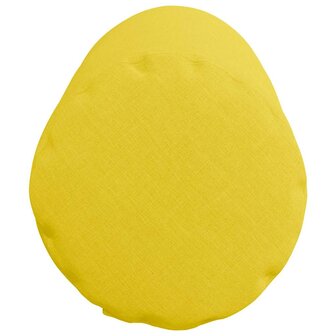 Bolster Kussens 2 stuks Lichtgeel &Oslash; 25 x 70 cm Stof 7