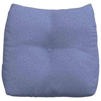 Rugkussen Jeans Blauw 45 x 24 x 50 cm Stof 6