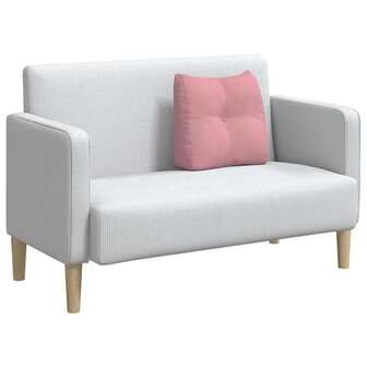 Rugkussen Roze 45 x 24 x 50 cm Fluweel 3
