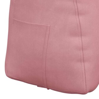 Rugkussen Roze 45 x 24 x 50 cm Fluweel 9