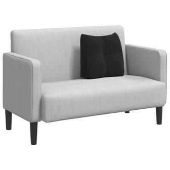 Rugkussen Zwart 45 x 24 x 50 cm Fluweel 3