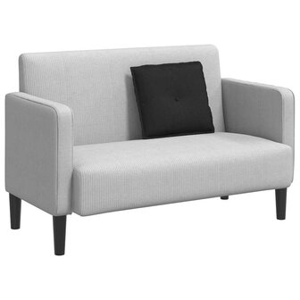 Rugkussen Zwart 50 x 19 x 45 cm Stof 3