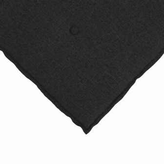 Rugkussen Zwart 50 x 19 x 45 cm Stof 7