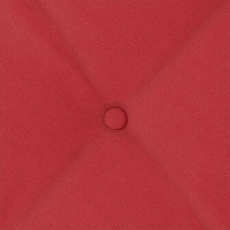 Rugkussen Rood 50 x 19 x 45 cm Stof 8