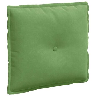 Rugkussen Lichtgroen 50 x 45 cm Cordstof 2