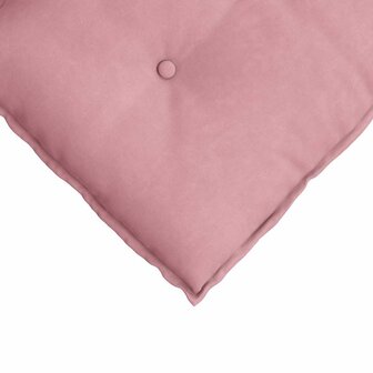 Rugkussen Roze 50 x 45 cm Cordstof 7